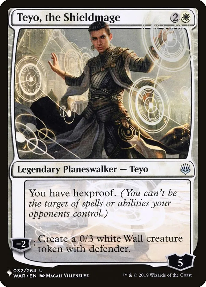 2020 The List Teyo, the Shieldmage uncommon #WAR-32 uncommon card image