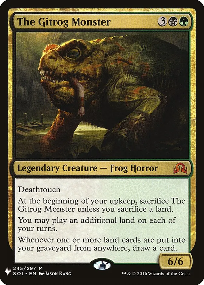 2020 The List The Gitrog Monster mythic #SOI-245 mythic card image