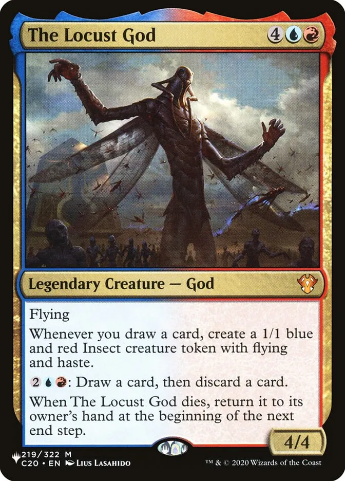 2020 The List The Locust God #C20-219 mythic card image