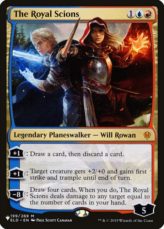 2020 The List The Royal Scions #ELD-199 mythic card image
