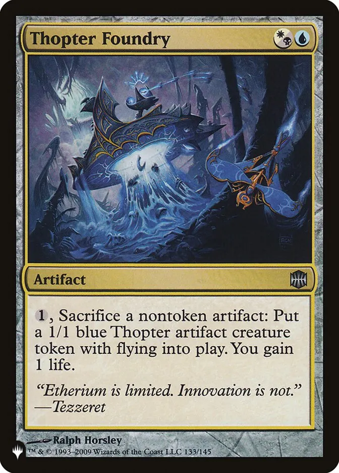 2020 The List Thopter Foundry #ARB-133 uncommon card image