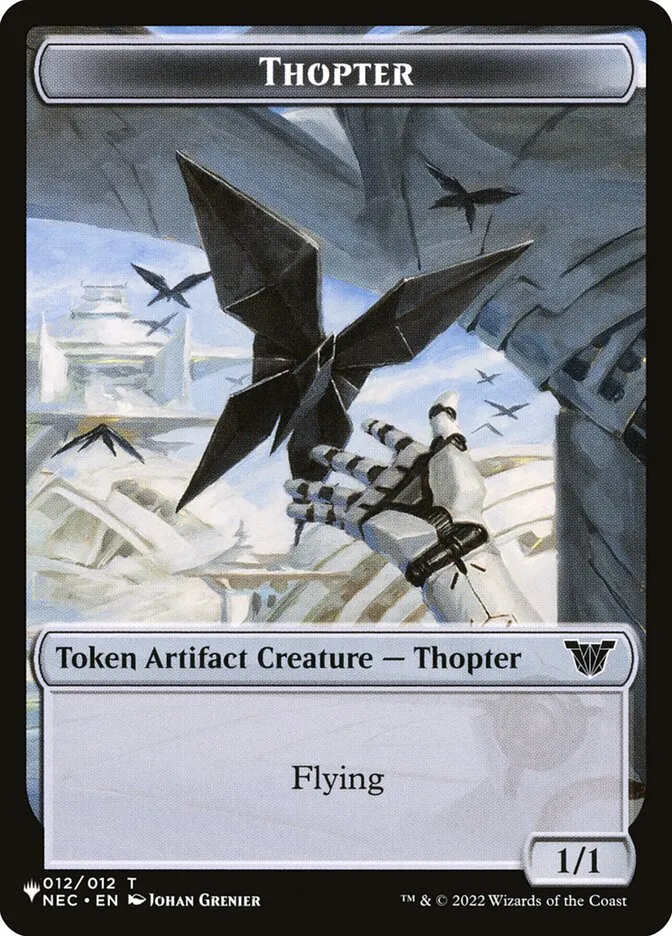 2020 The List Thopter common #TNEC-12 common card image