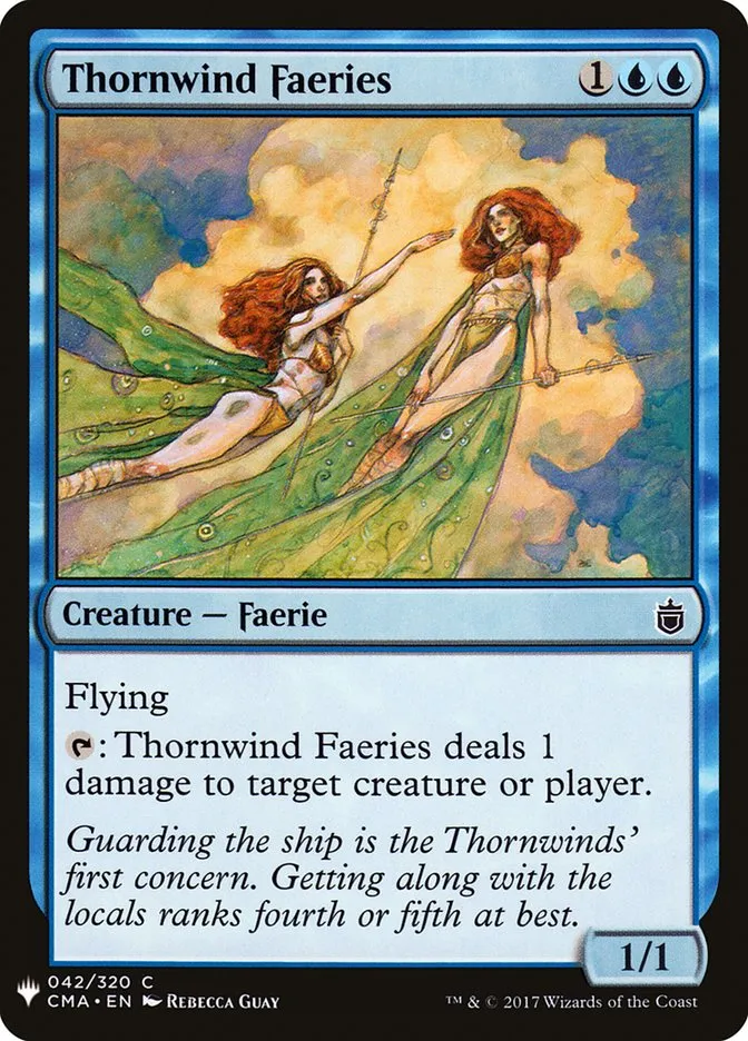 2020 The List Thornwind Faeries common #CMA-42 common card image