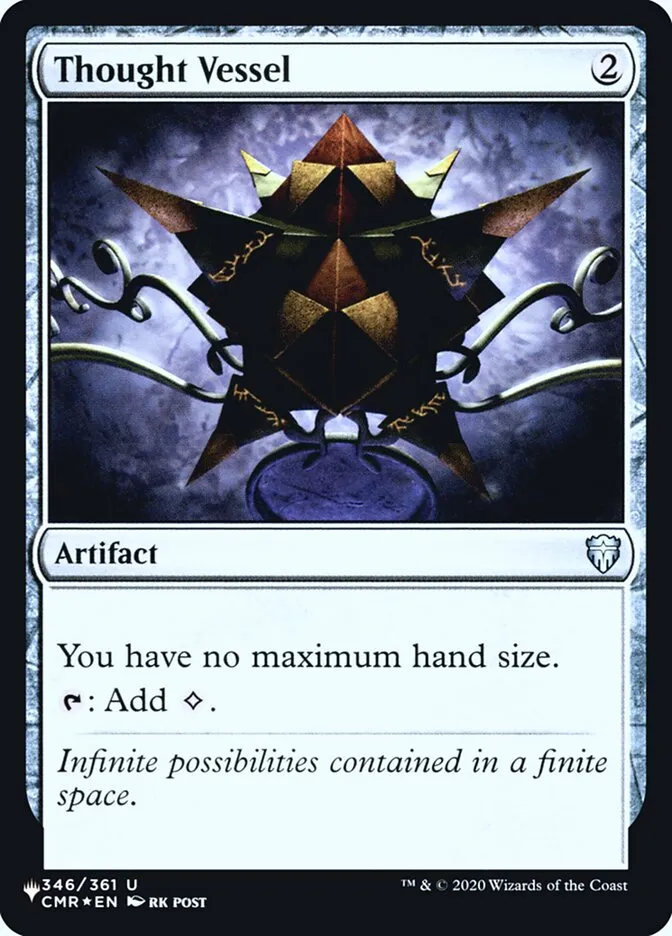 2020 The List Thought Vessel #CMR-346 uncommon card image