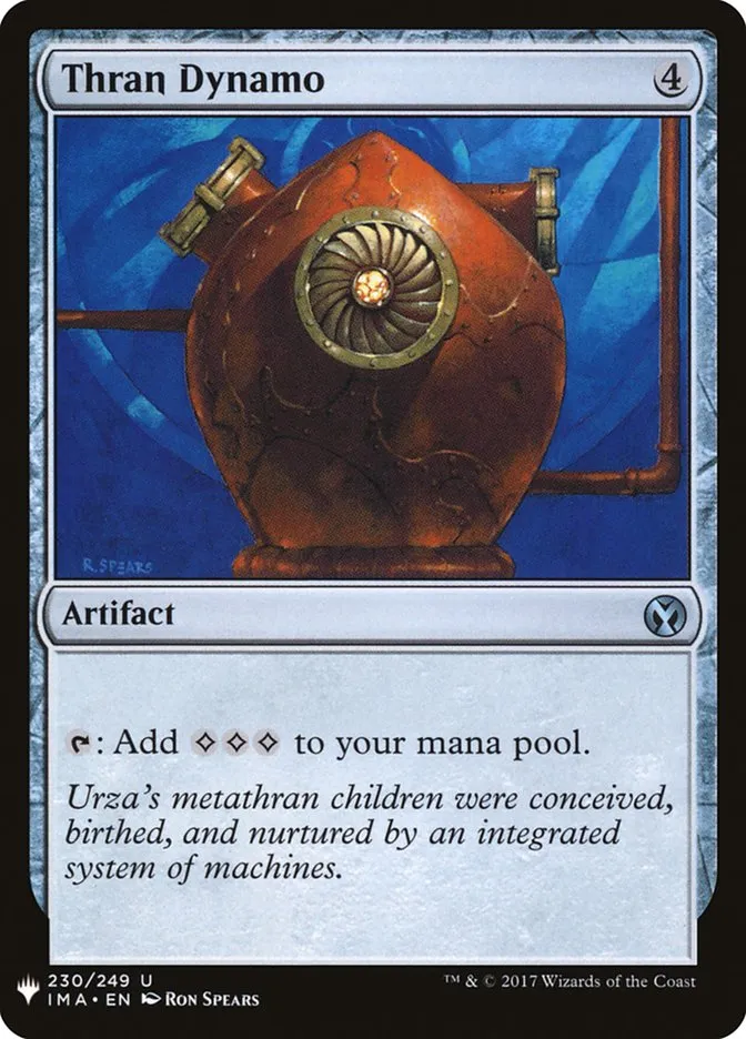 2020 The List Thran Dynamo #IMA-230 uncommon card image