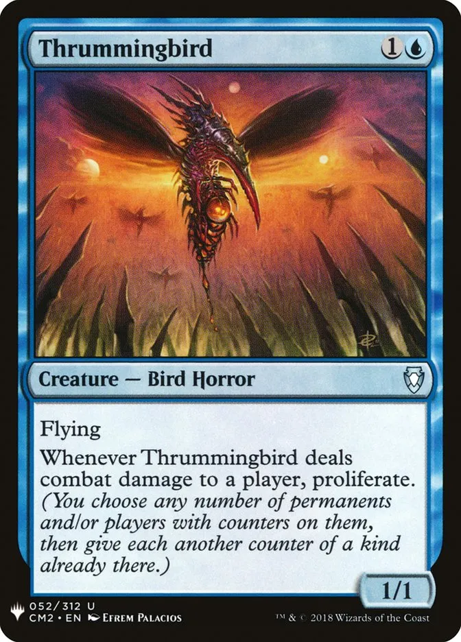 2020 The List Thrummingbird uncommon #CM2-52 uncommon card image