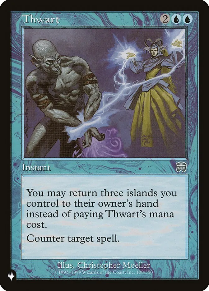 2020 The List Thwart #MMQ-108 uncommon card image