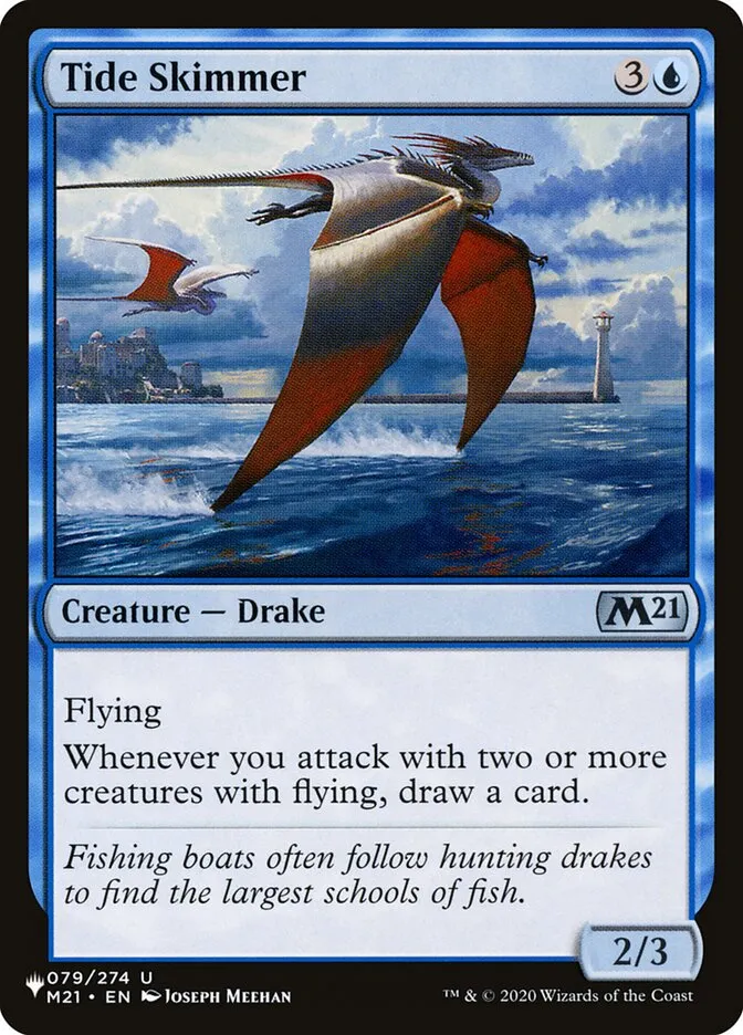 2020 The List Tide Skimmer #M21-79 uncommon card image