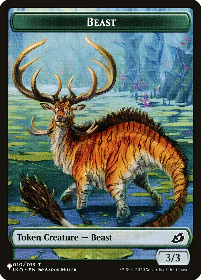2020 The List Beast common #TIKO-10 common card image
