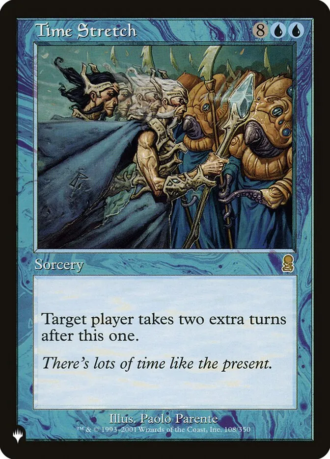 2020 The List Time Stretch #ODY-108 rare card image