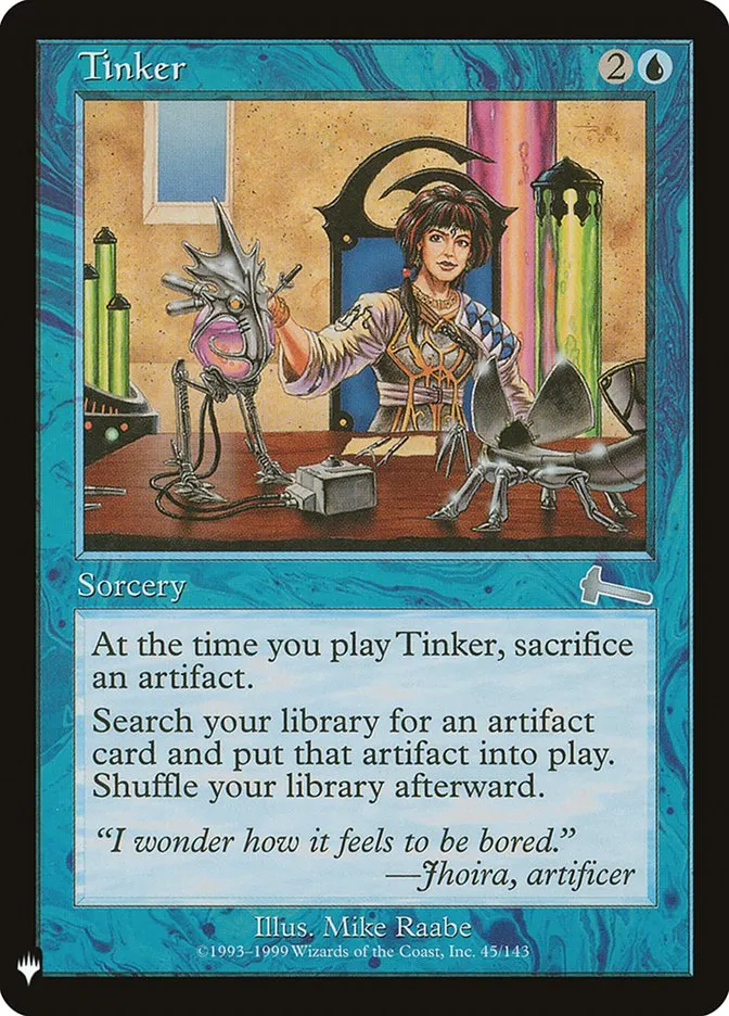 2020 The List Tinker uncommon #ULG-45 uncommon card image