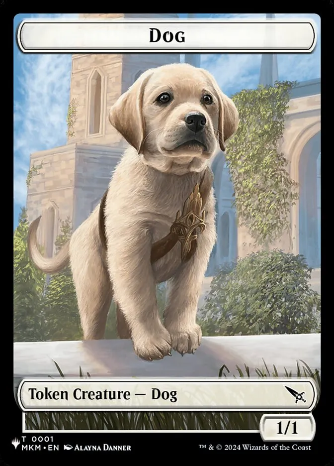 2020 The List Dog #TMKM-1 common card image