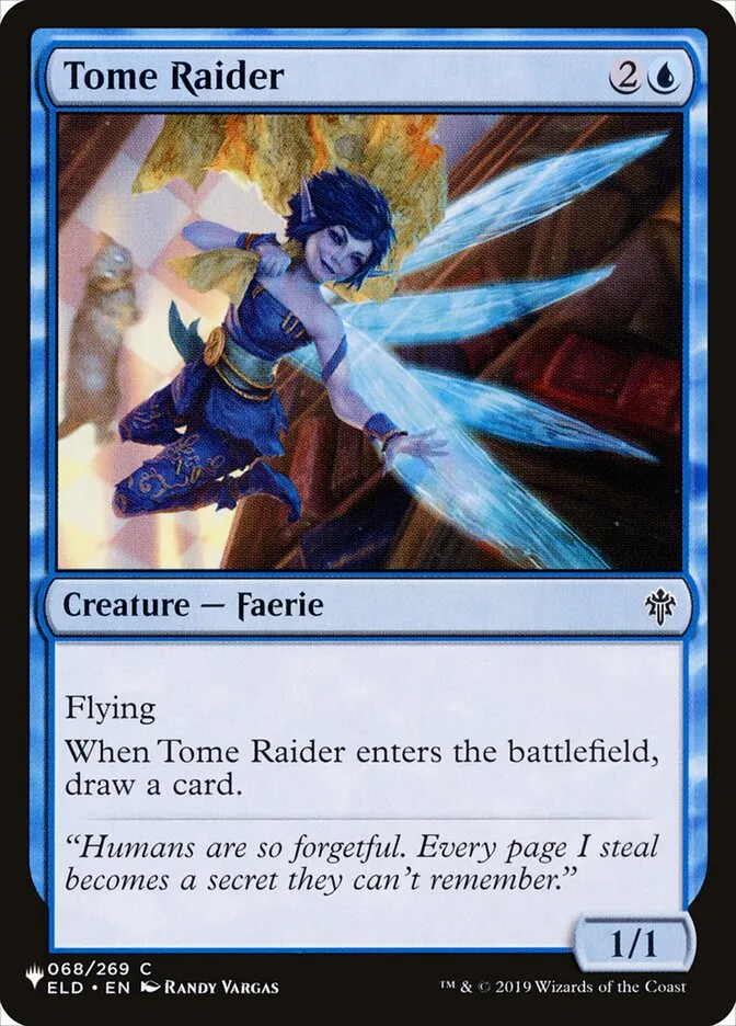 2020 The List Tome Raider common #ELD-68 common card image