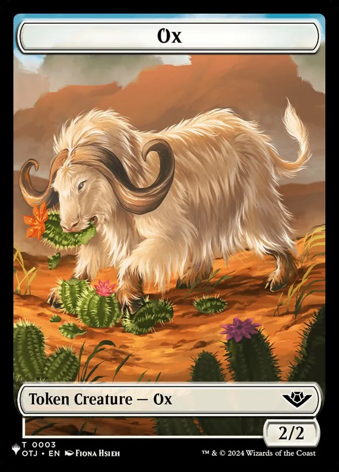 2020 The List Ox common #TOTJ-3 common card image
