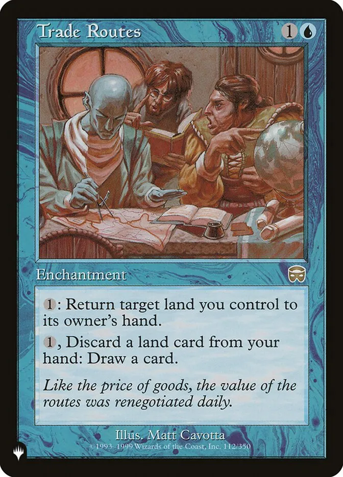 2020 The List Trade Routes #MMQ-112 rare card image