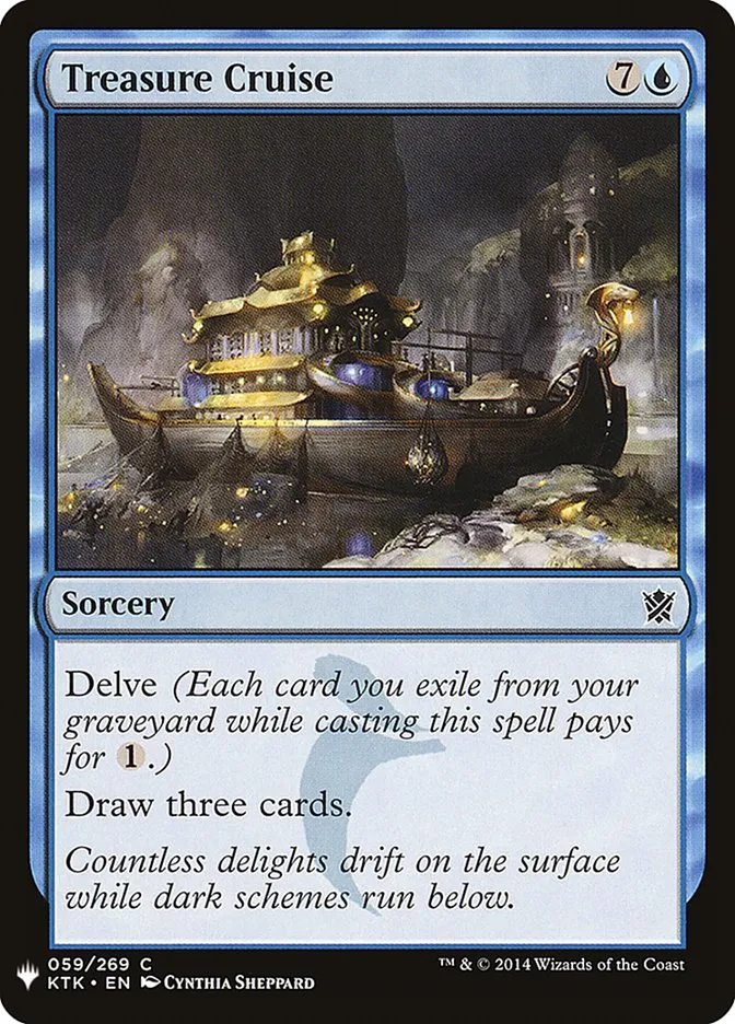 2020 The List Treasure Cruise #KTK-59 common card image