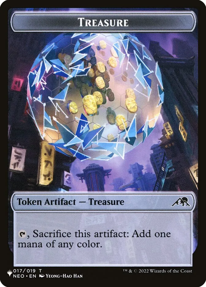 2020 The List Treasure #TNEO-17 common card image