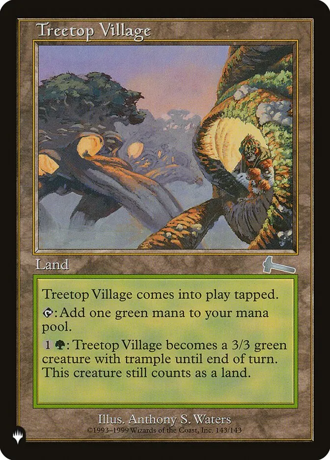 2020 The List Treetop Village #ULG-143 uncommon card image