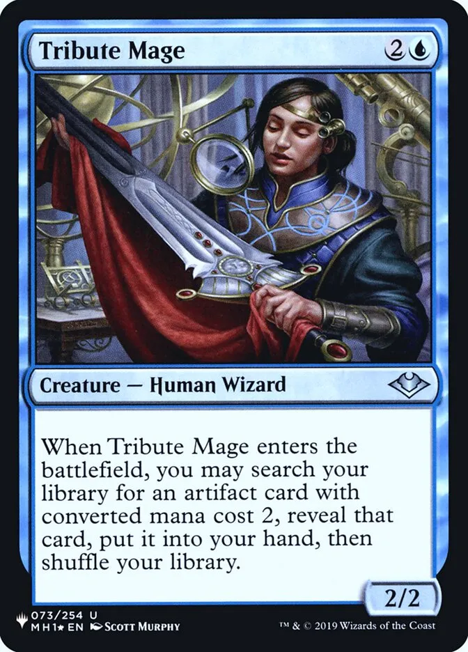 2020 The List Tribute Mage #MH1-73 uncommon card image