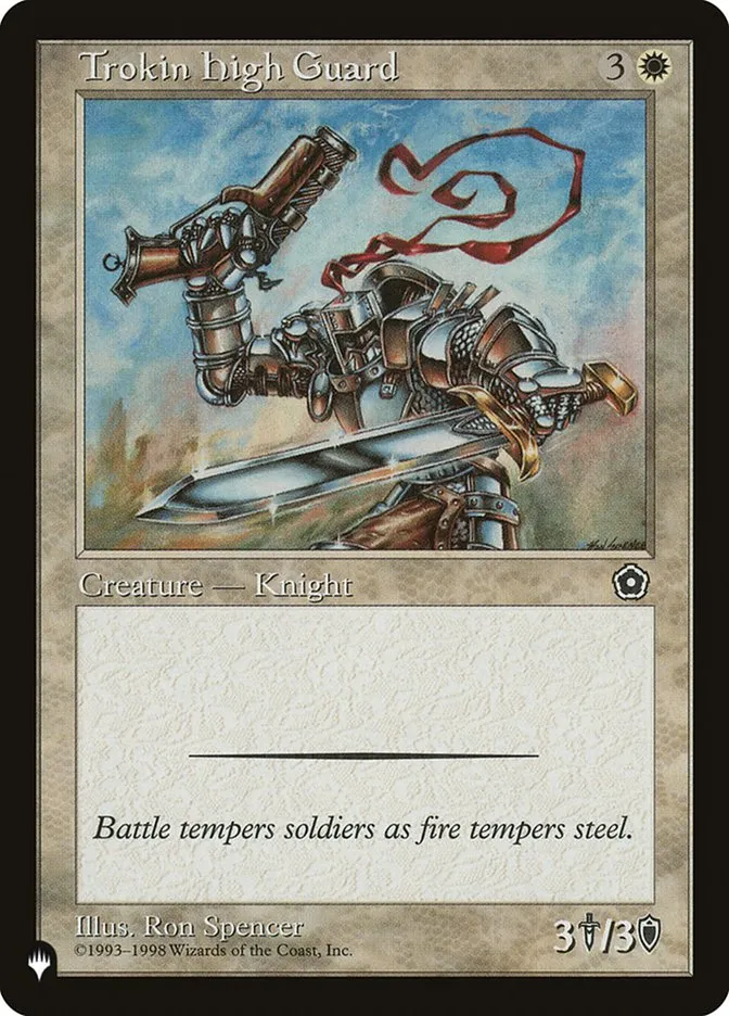 2020 The List Trokin High Guard #P02-26 common card image