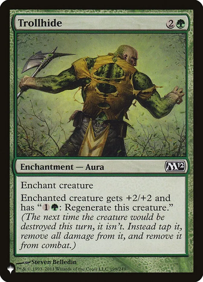 2020 The List Trollhide common #M12-199 common card image