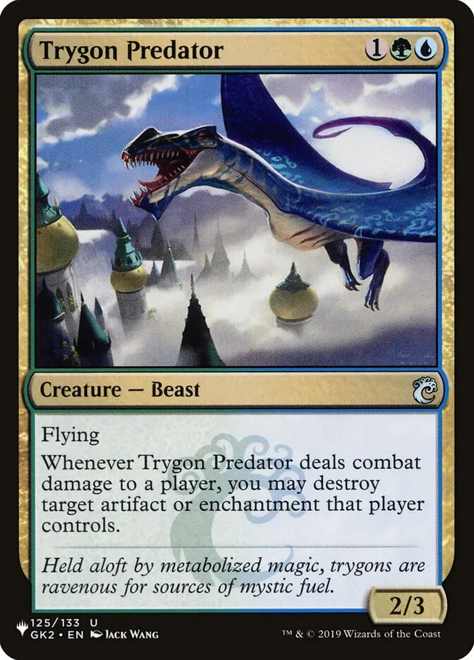 2020 The List Trygon Predator #GK2-125 uncommon card image