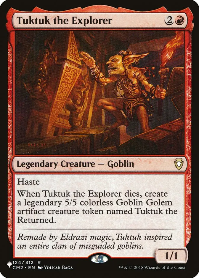 2020 The List Tuktuk the Explorer #CM2-124 rare card image