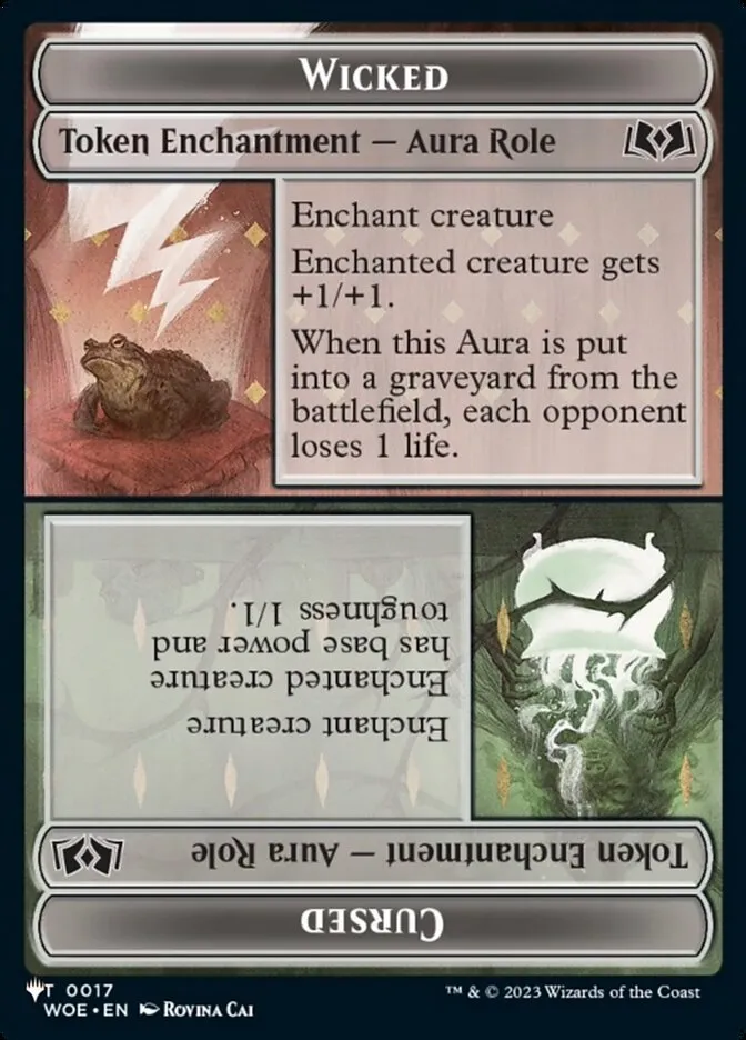 2020 The List Wicked // Cursed common #TWOE-17 common card image