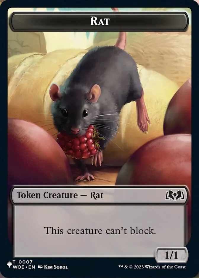 2020 The List Rat common #TWOE-7 common card image