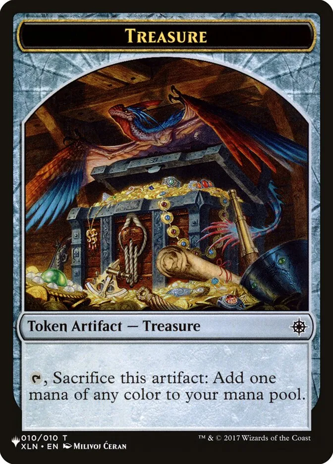 2020 The List Treasure common #TXLN-10 common card image