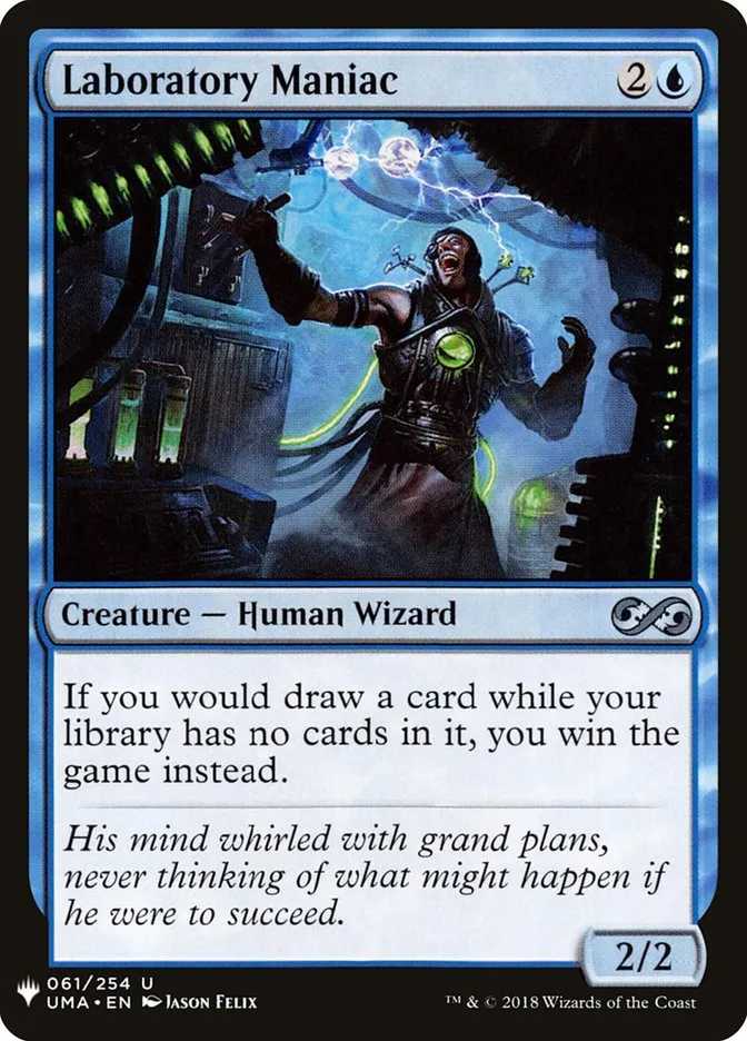 2020 The List Laboratory Maniac #UMA-61 uncommon card image