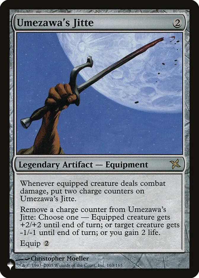 2020 The List Umezawa's Jitte #BOK-163 rare card image