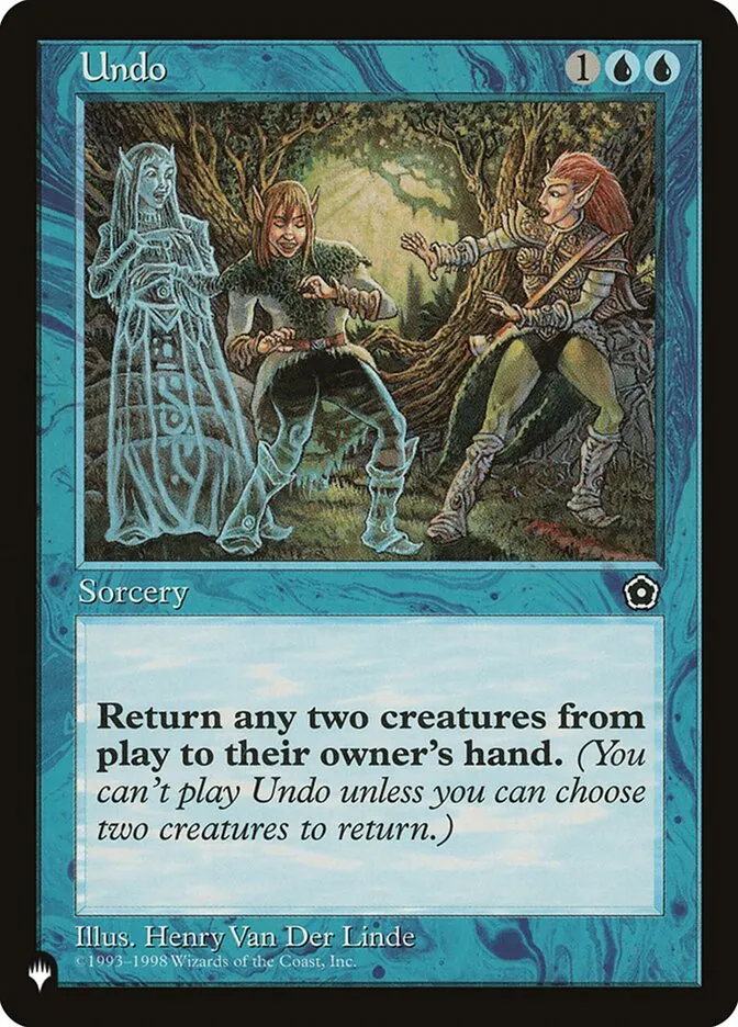 2020 The List Undo uncommon #P02-59 uncommon card image