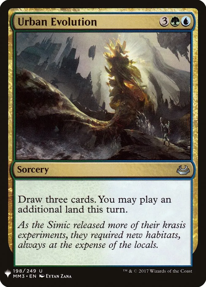 2020 The List Urban Evolution uncommon #MM3-198 uncommon card image
