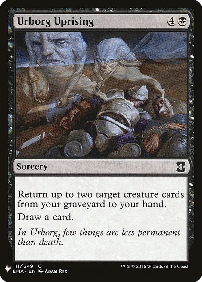 2020 The List Urborg Uprising #EMA-111 common card image