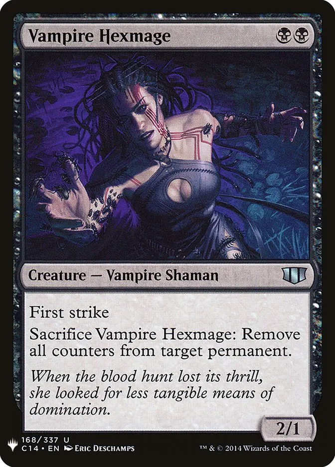 2020 The List Vampire Hexmage uncommon #C14-168 uncommon card image
