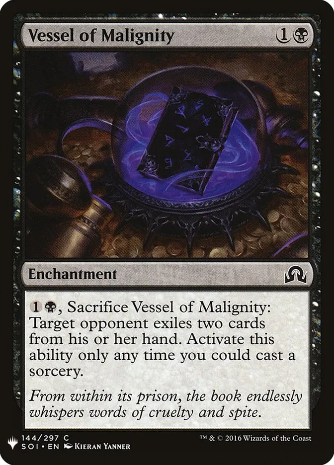 2020 The List Vessel of Malignity #SOI-144 common card image