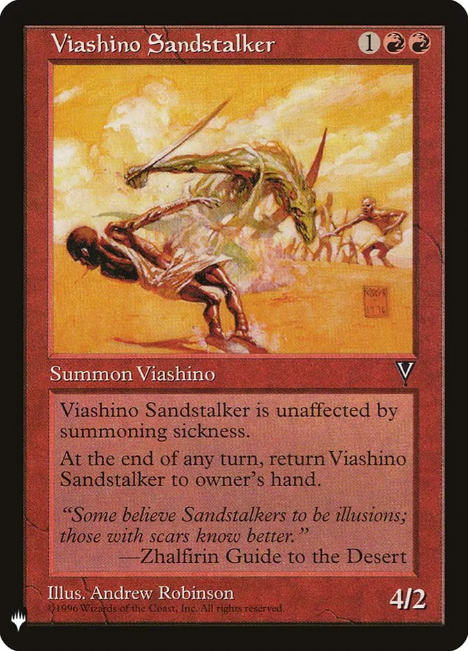 2020 The List Viashino Sandstalker #VIS-100 uncommon card image