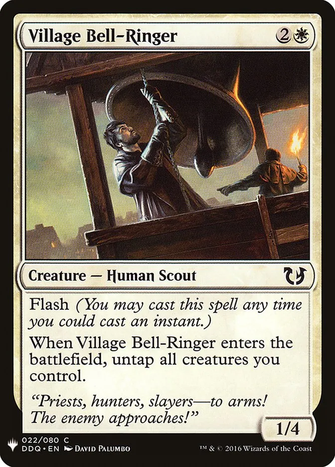2020 The List Village Bell-Ringer #DDQ-22 common card image