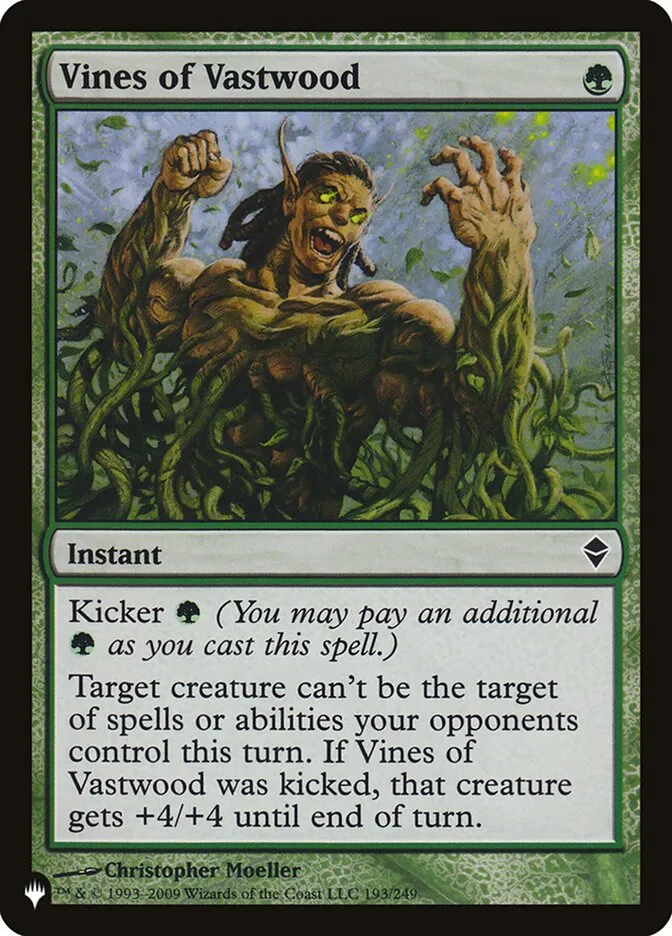 2020 The List Vines of Vastwood #ZEN-193 common card image