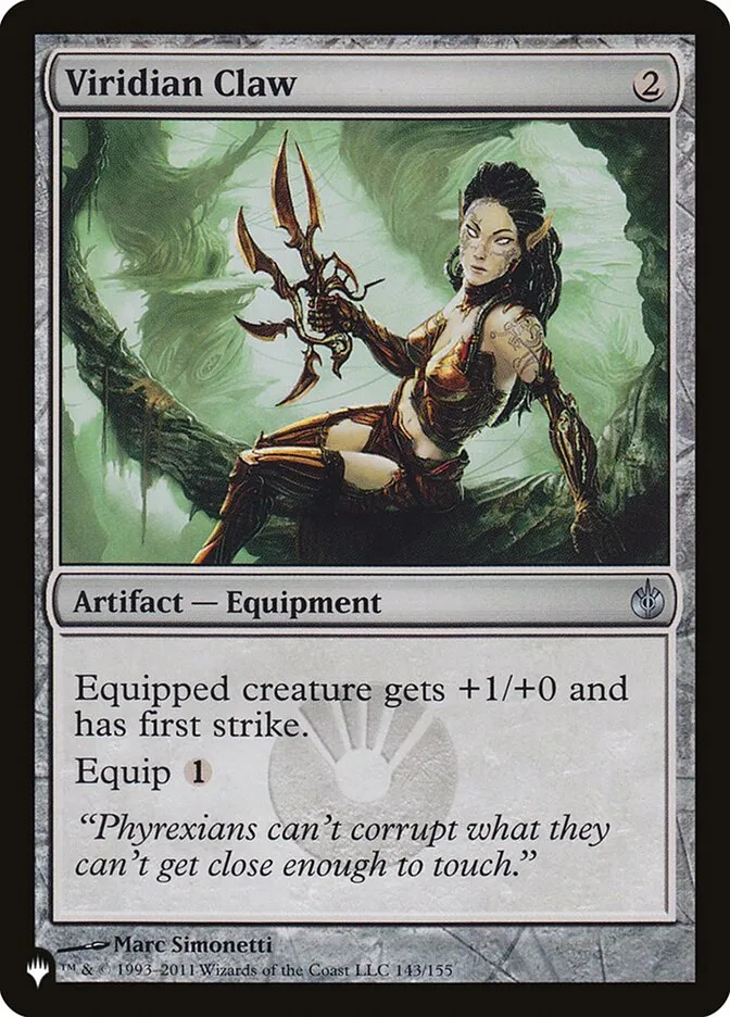 2020 The List Viridian Claw #MBS-143 uncommon card image