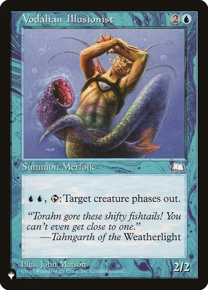 2020 The List Vodalian Illusionist #WTH-58 uncommon card image