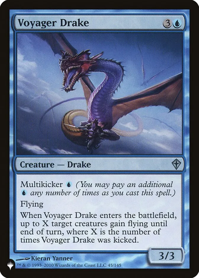 2020 The List Voyager Drake #WWK-45 uncommon card image