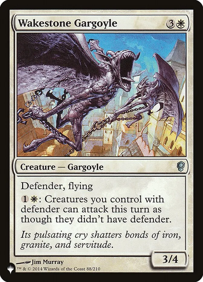 2020 The List Wakestone Gargoyle #CNS-88 uncommon card image