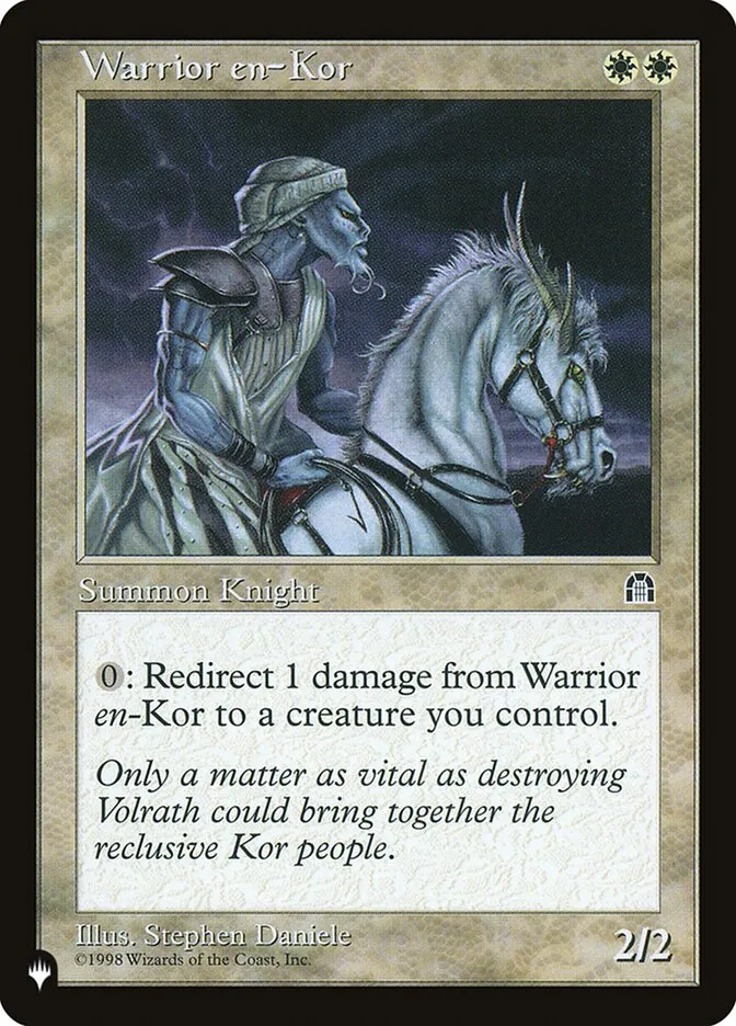 2020 The List Warrior en-Kor #STH-23 uncommon card image
