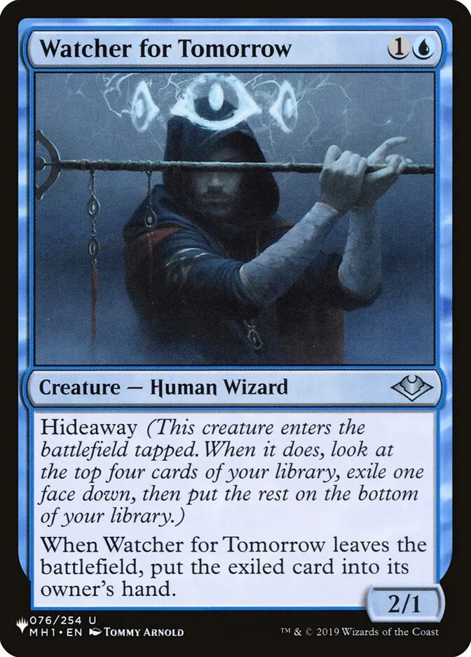 2020 The List Watcher for Tomorrow #MH1-76 uncommon card image