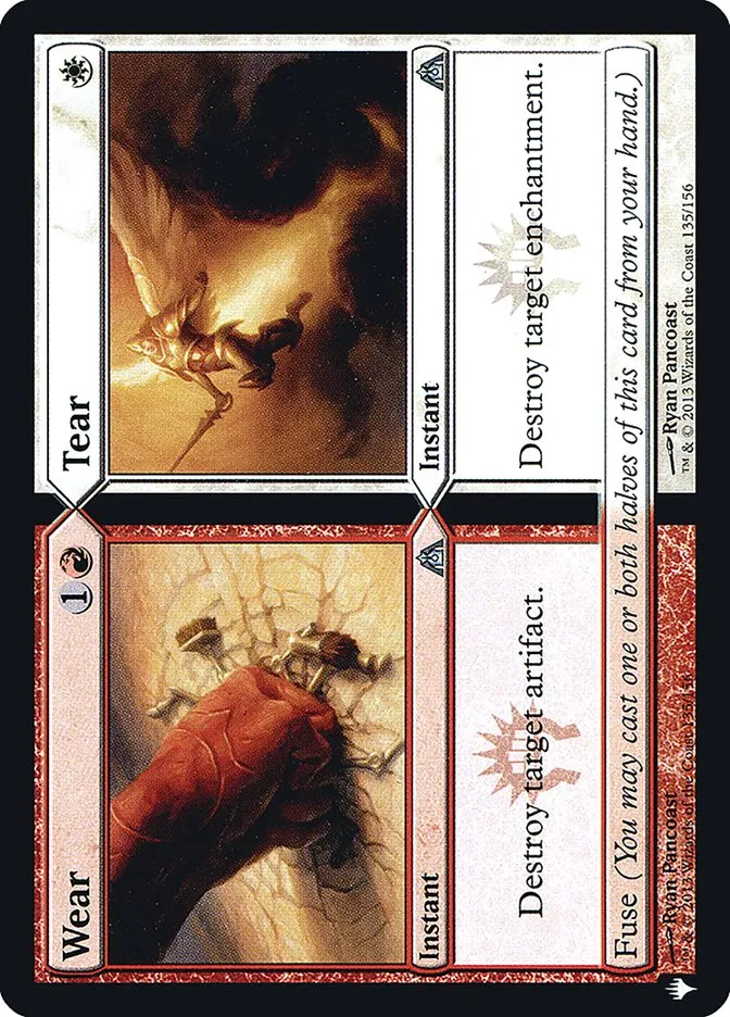 2020 The List Wear // Tear #DGM-135 uncommon card image
