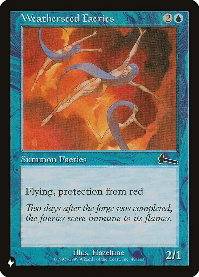 2020 The List Weatherseed Faeries #ULG-48 common card image