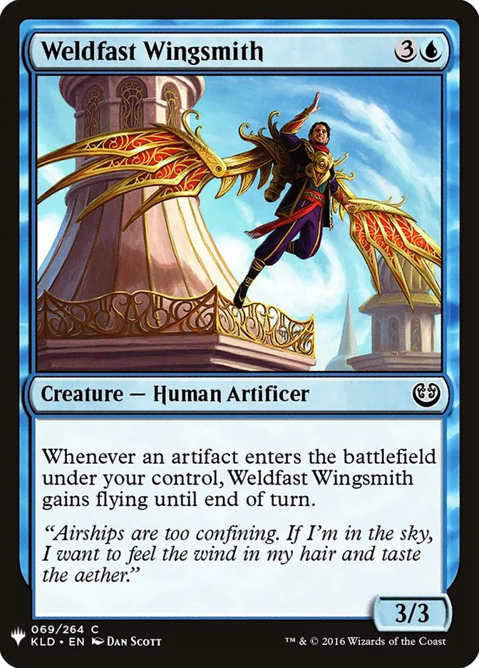 2020 The List Weldfast Wingsmith #KLD-69 common card image