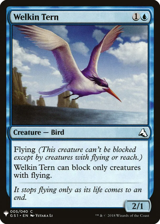 2020 The List Welkin Tern #GS1-5 common card image